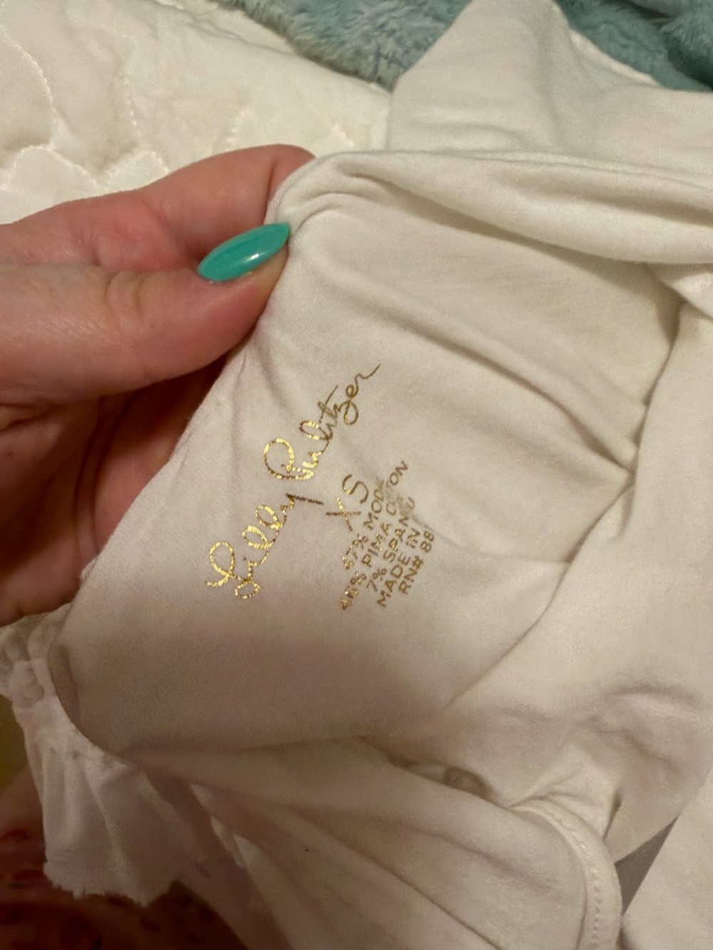 Lilly Pulitzer Ruffled top - Picture 2 of 2
